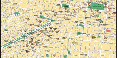 نقشہ میکسیکو کے شہر دلچسپی کے پوائنٹس