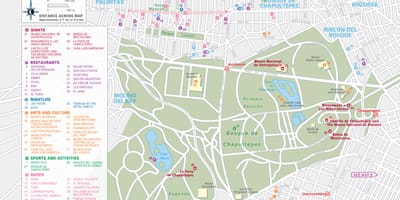 نقشہ کے polanco میکسیکو سٹی
